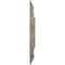 Ekena Millwork Blackthorn Medallion (Canopies up to 4 7/8"), 11 3/4"OD x 3 5/8"ID x 1"P, Castle Stone Crackle CM11BLCSC - alternate 4